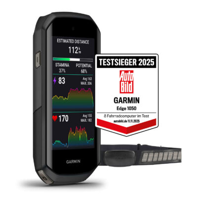 Garmin Edge 1050 Bundle GPS Fahrradcomputer schwarz