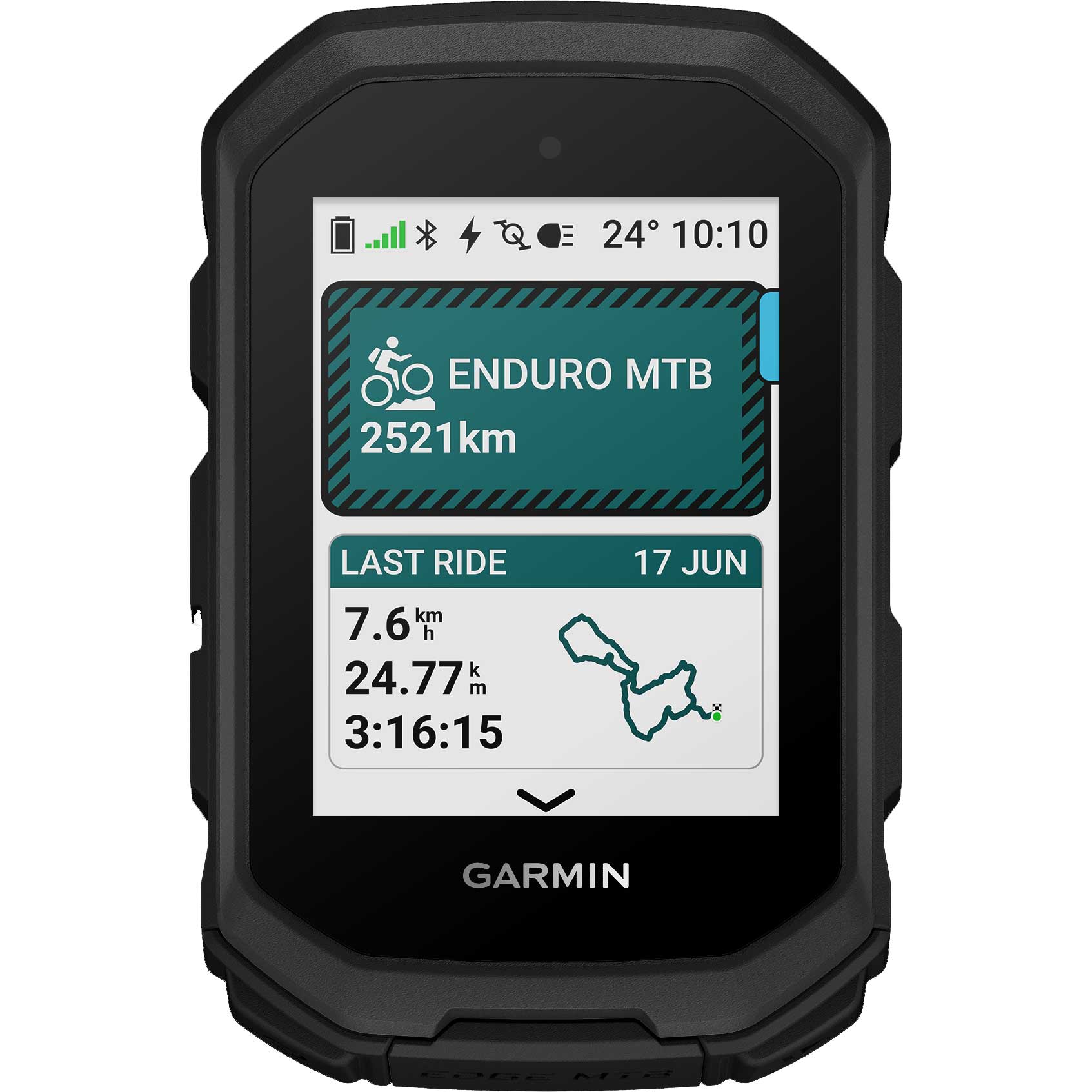 Garmin Edge MTB GPS Fahrradcomputer schwarz