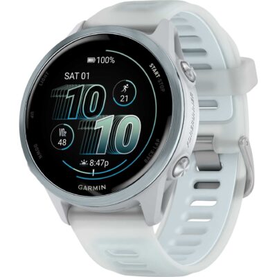 Garmin Forerunner 570 GPS Smartwatch 42mm Steinweiss:Cloud Blue
