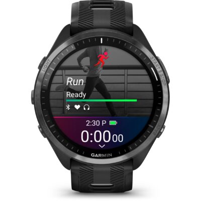 Garmin Forerunner 965 GPS Laufuhr schwarz:carbongrau