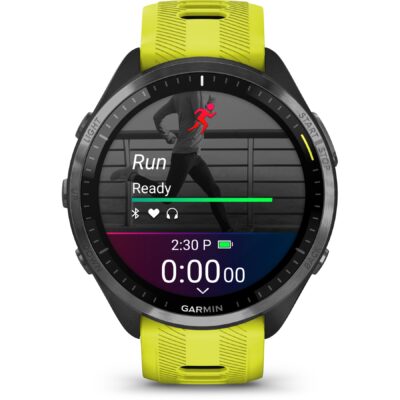 Garmin Forerunner 965 GPS Laufuhr zitronengelb:schwarz