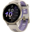 Garmin Forerunner 970 GPS Smartwatch French Gray:Softgold Titan