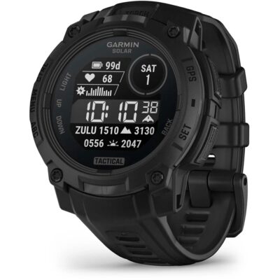 Garmin Instinct 3 Solar Tactical GPS Smartwatch 45mm schwarz