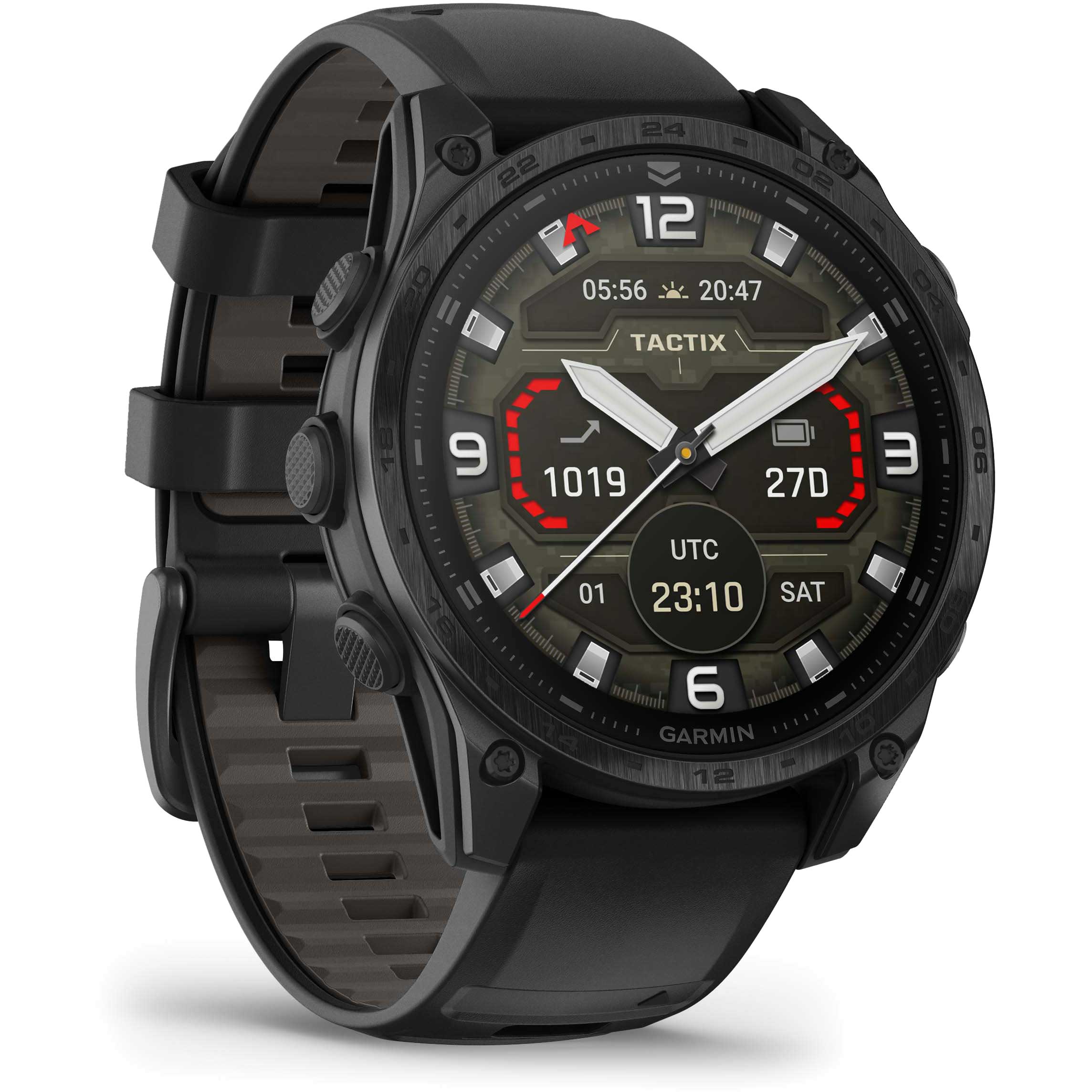 Garmin tactix 8 AMOLED Edition GPS Smartwatch 47mm Schwarz:Dunkelgrau DLC Titan