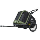 Hamax Pluto Medium Fahrradanhänger grün:schwarz