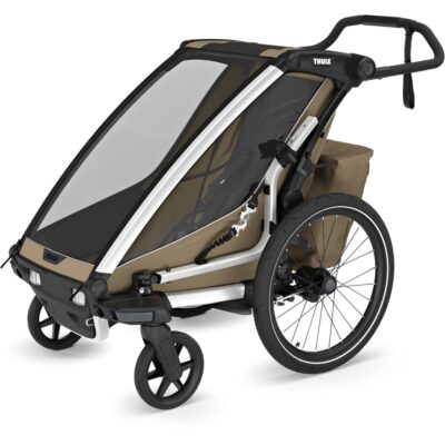 Thule Chariot Cross 2 Single Fahrradanhänger für 1 Kind faded khaki