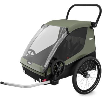 Thule Courier 3 in 1 Fahrradanhänger Vintage Green