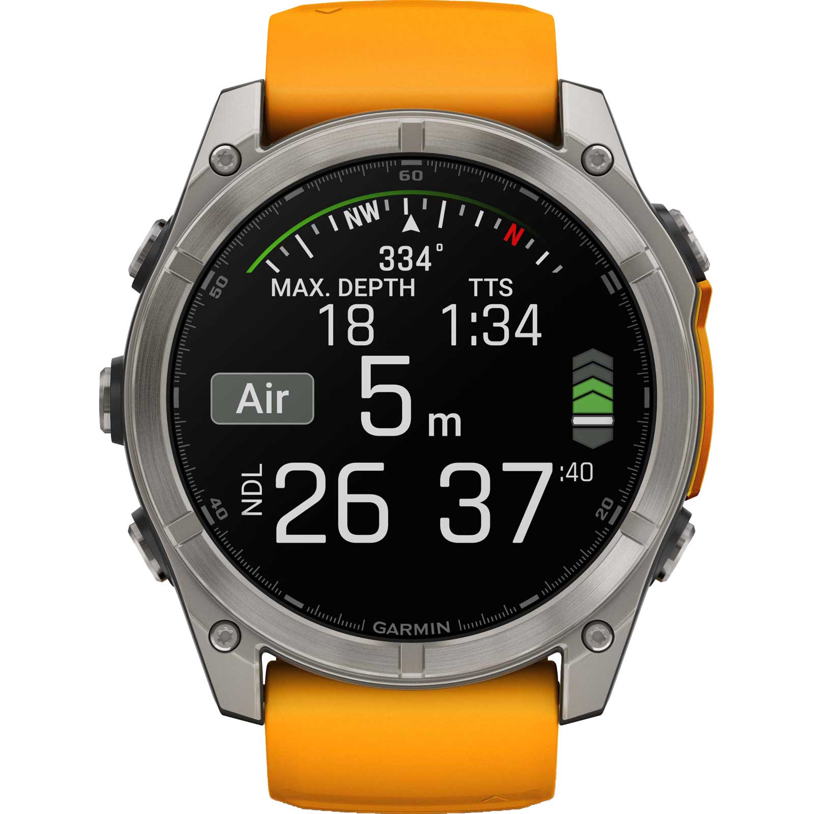 garmin fenix 8 amoled sapphire 51mm graphit sparkorange titanium 10 1728982