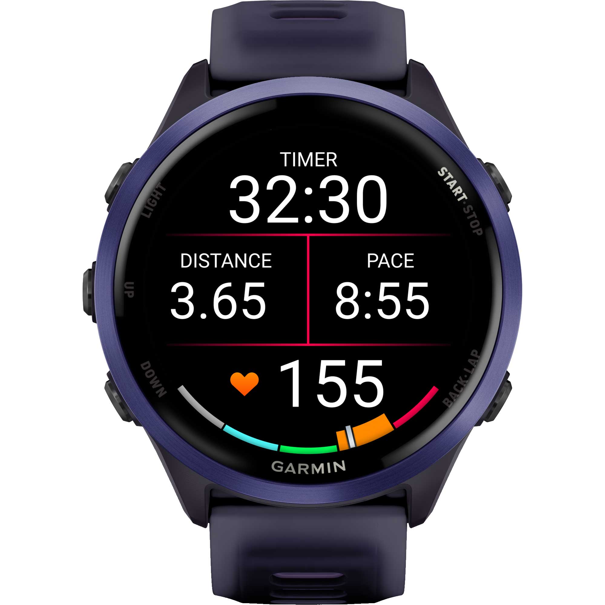 garmin forerunner 570 gps smartwatch 47mm imperialpurple indigo 03 1876643
