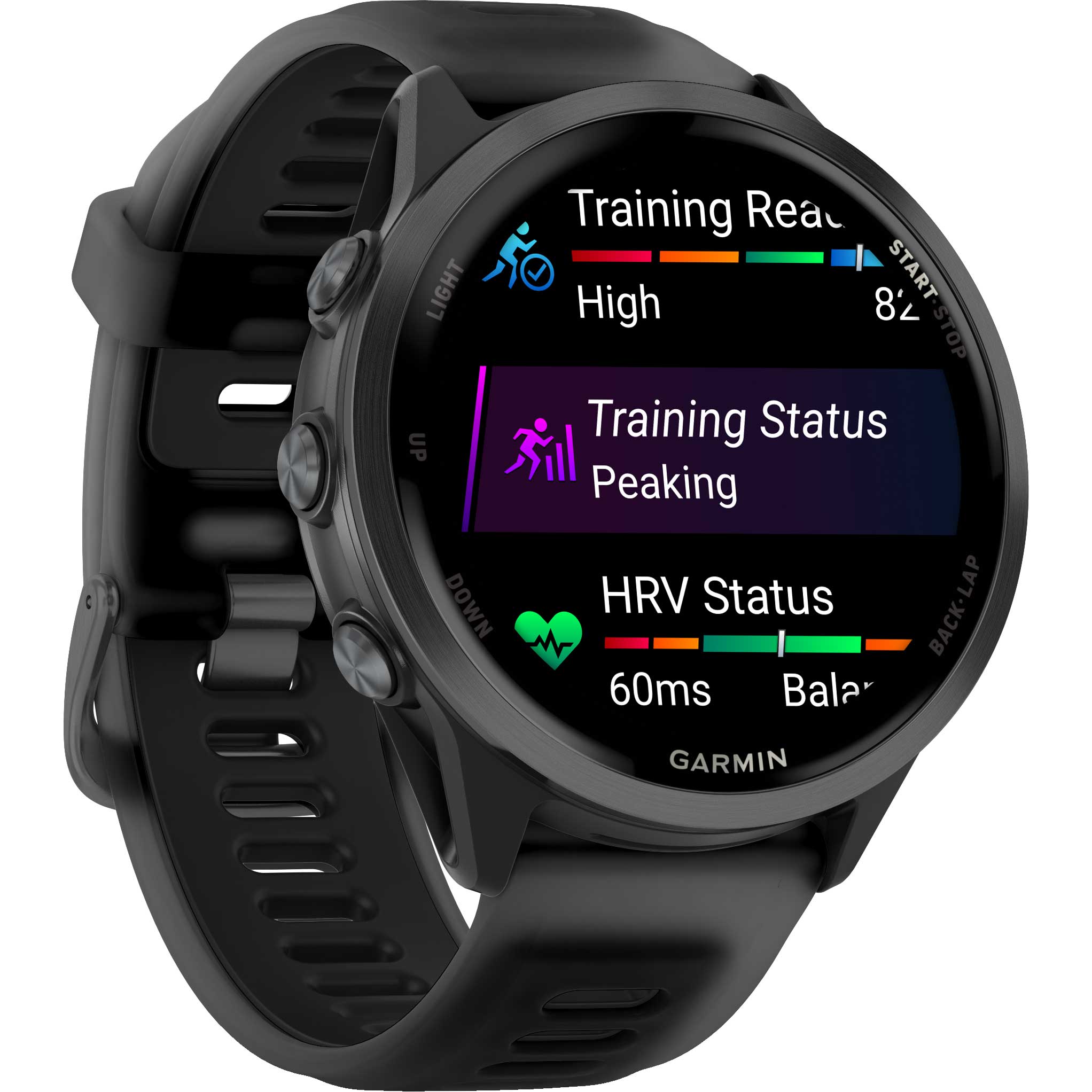 garmin forerunner 570 gps smartwatch 47mm slategrey black 02 1876632