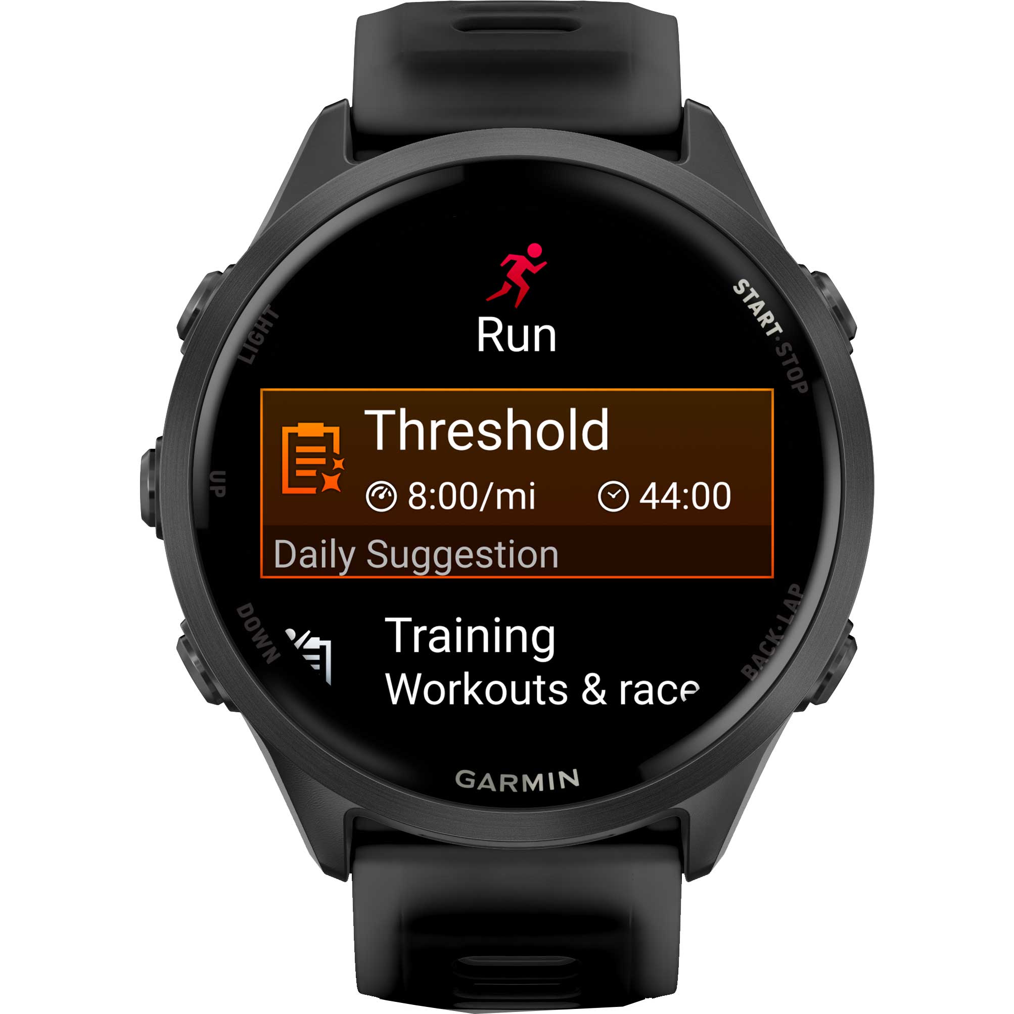 garmin forerunner 570 gps smartwatch 47mm slategrey black 05 1876635