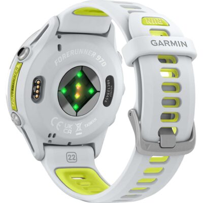 garmin forerunner 970 gps smartwatch whitestone ampyellow titanium 01 1876968