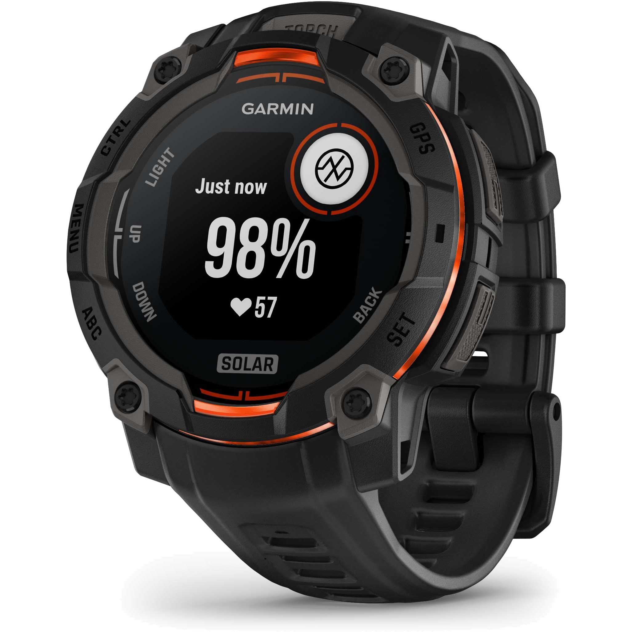 garmin instinct 3 solar gps smartwatch 45mm black 9 1796314