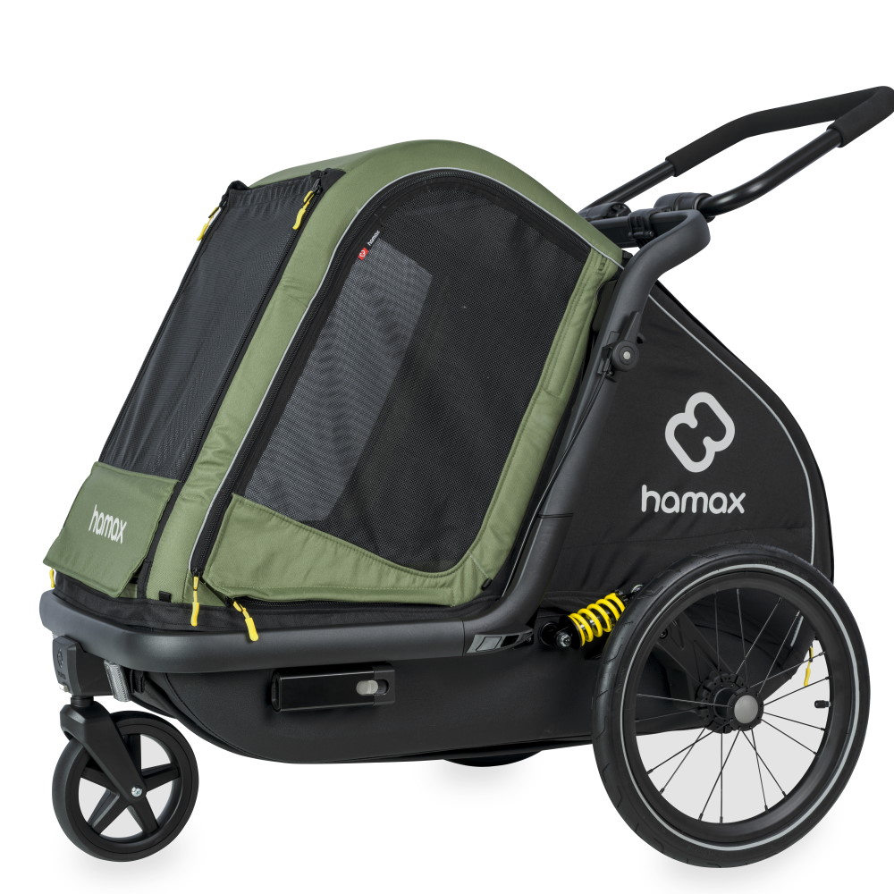 hamax pluto m dog trailer k 1665915