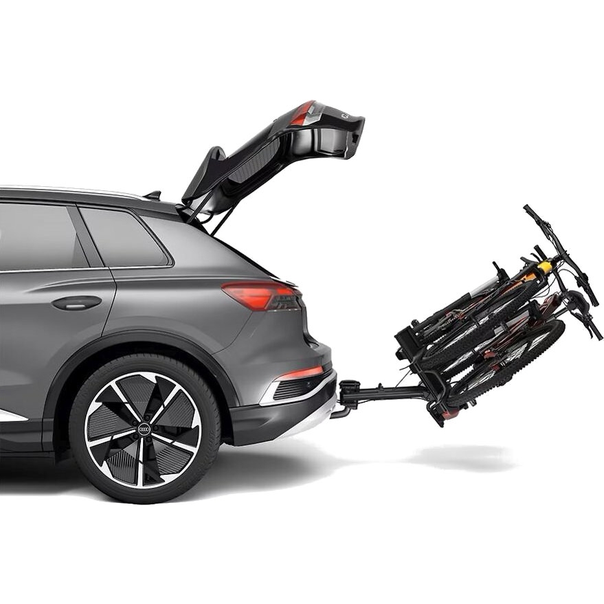 thule epos 2 foldable hitch platform bike rack for 2 bikes black 8 1648306