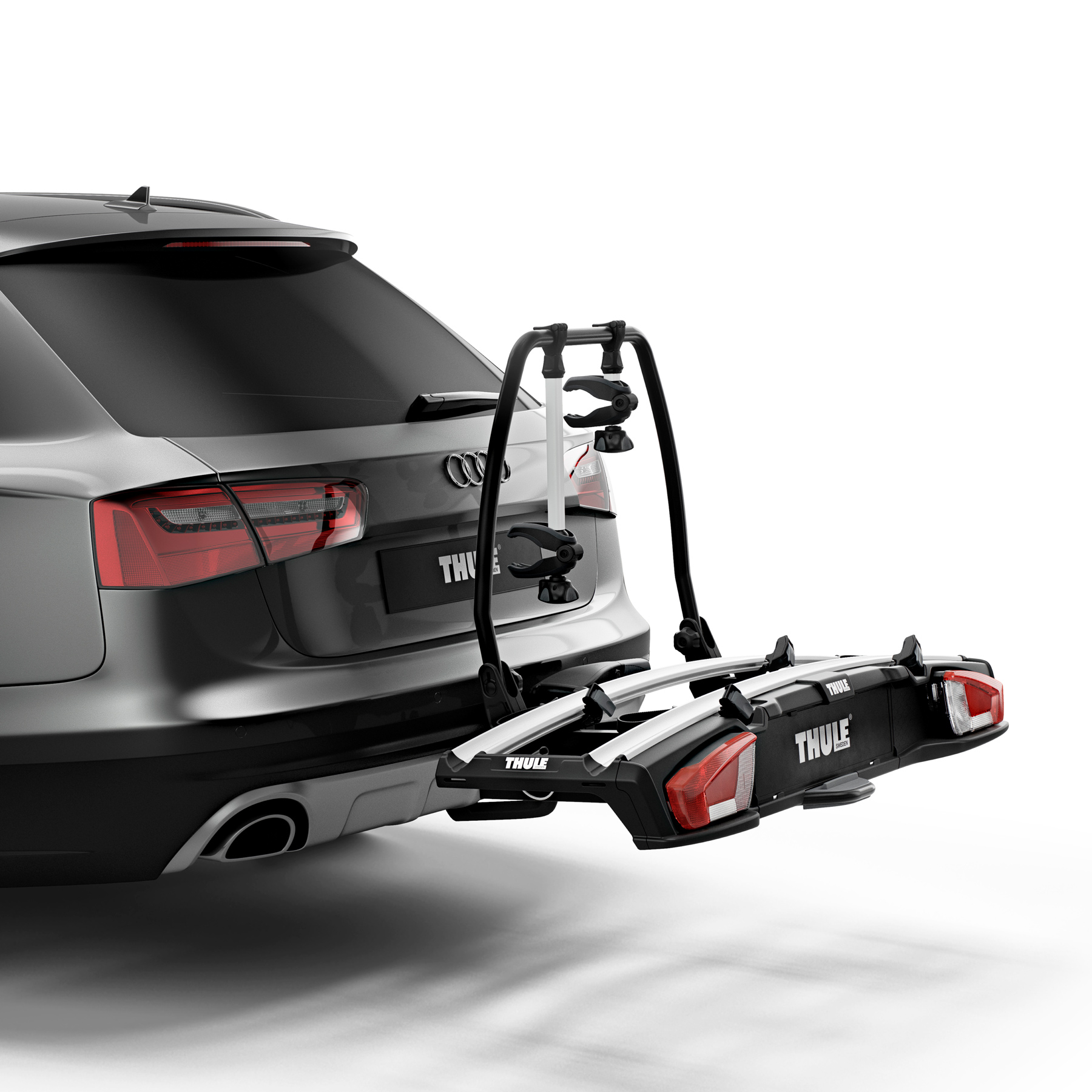 thule velospace xt 2 bike rack for two bikes aluminium 8 1314934